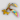 Signature Bag Charm – Dackel mit Tuch - Gelb mit beigen Tuch
