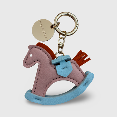 Key Charm Schaukelpferd Rosé