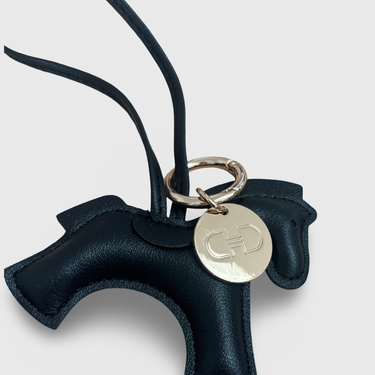 Classic Bag Charm - Pferd - Schwarz