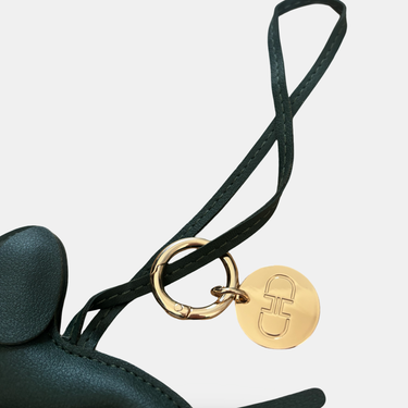 Classic Bag Charm - Dackel - Grün