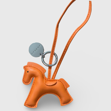 Classic Bag Charm - Pferd - Orange